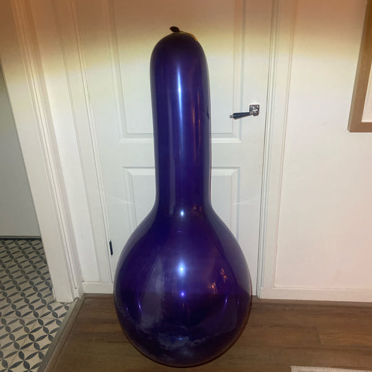 WB28 Artisan handmade crystal purple